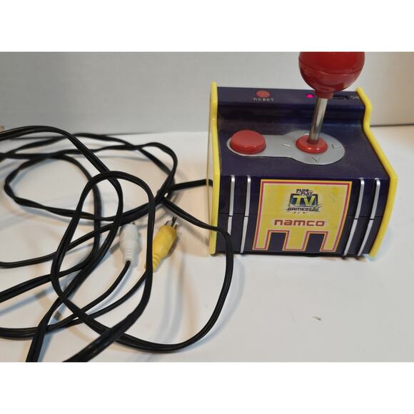 Namco Arcade Plug N’ Play TV Games Joy Sticks JAKKS 2003 Pac-Man And More - Picture 1 of 4